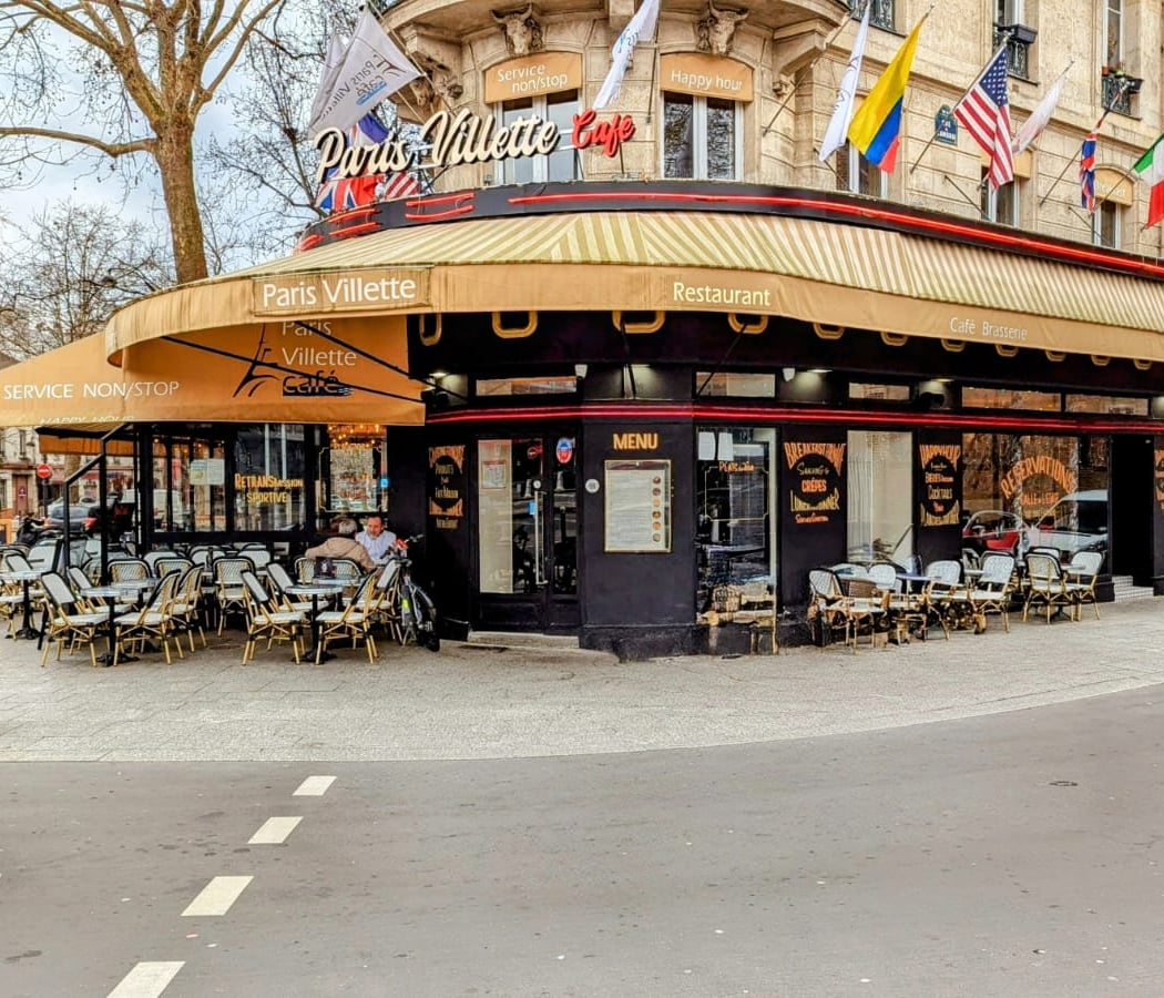 Paris Villette Café 1
